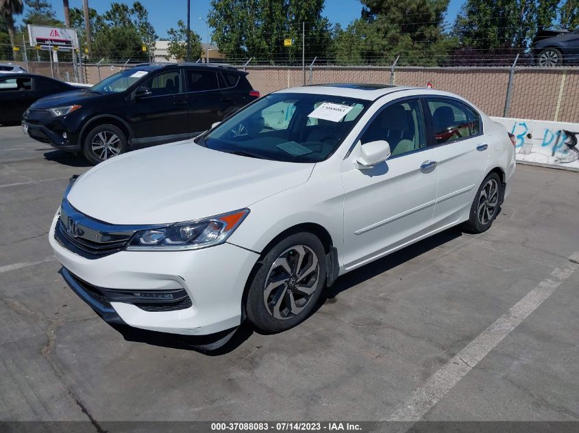 2016 HONDA ACCORD SEDAN EX-L - 1HGCR2F89GA192536