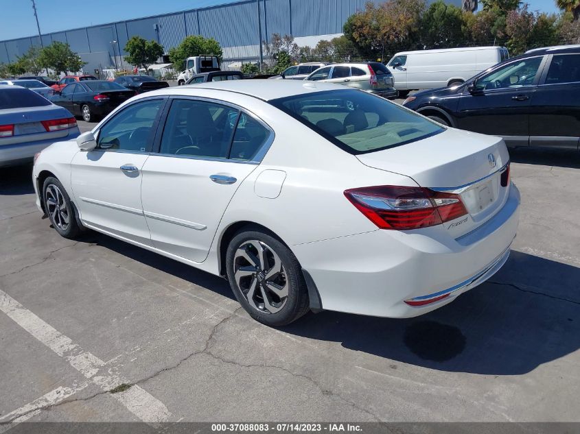 2016 HONDA ACCORD SEDAN EX-L - 1HGCR2F89GA192536