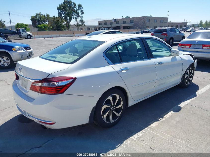 2016 HONDA ACCORD SEDAN EX-L - 1HGCR2F89GA192536