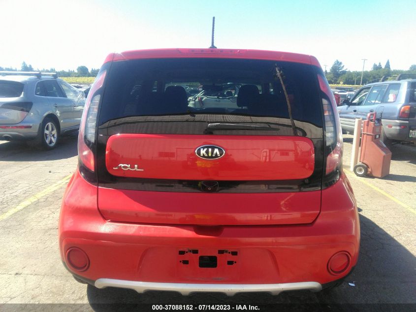 2017 KIA SOUL + - KNDJP3A54H7447736