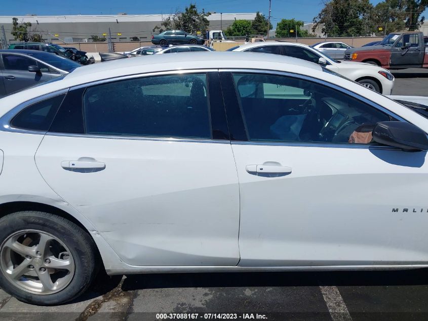 2018 CHEVROLET MALIBU LS - 1G1ZC5STXJF249450