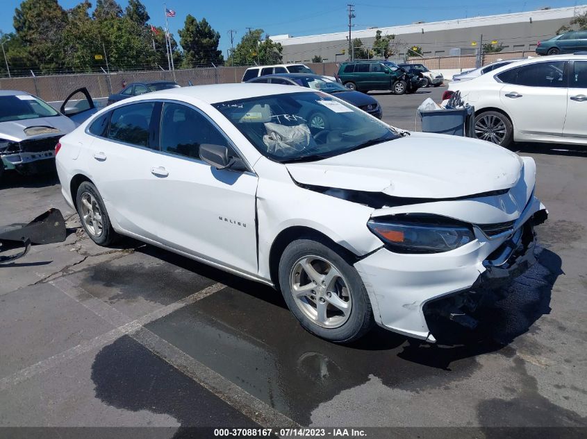 2018 CHEVROLET MALIBU LS - 1G1ZC5STXJF249450