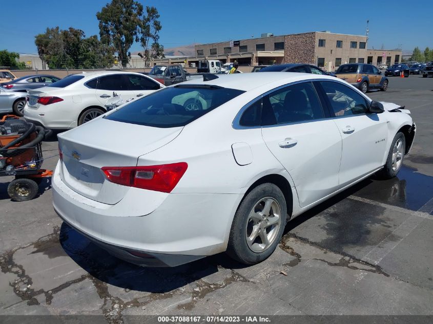 2018 CHEVROLET MALIBU LS - 1G1ZC5STXJF249450