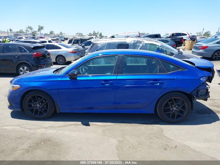 2022 HONDA CIVIC SEDAN SPORT - 2HGFE2F55NH543391