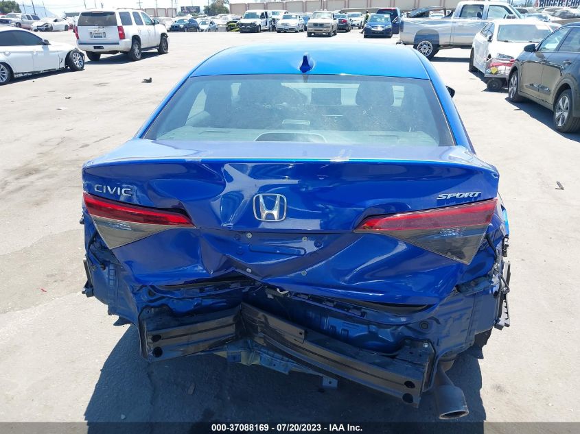 2022 HONDA CIVIC SEDAN SPORT - 2HGFE2F55NH543391