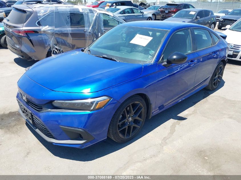 2022 HONDA CIVIC SEDAN SPORT - 2HGFE2F55NH543391