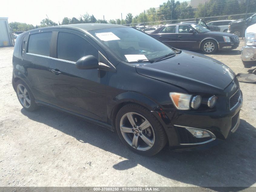 2013 CHEVROLET SONIC RS - 1G1JG6SB3D4173570