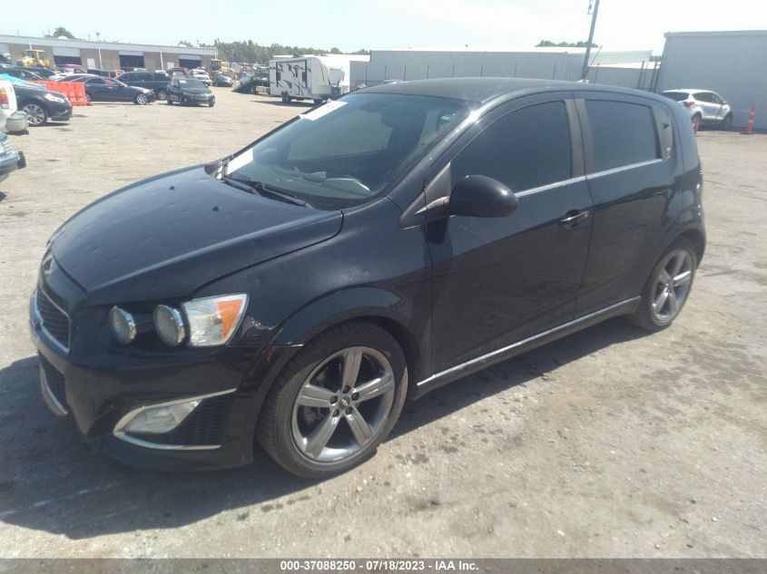 2013 CHEVROLET SONIC RS - 1G1JG6SB3D4173570