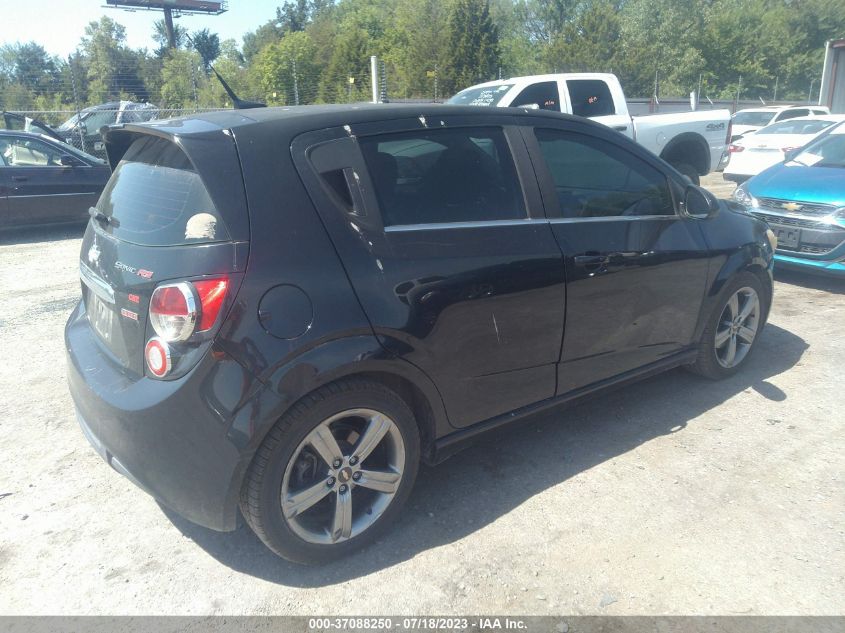 2013 CHEVROLET SONIC RS - 1G1JG6SB3D4173570