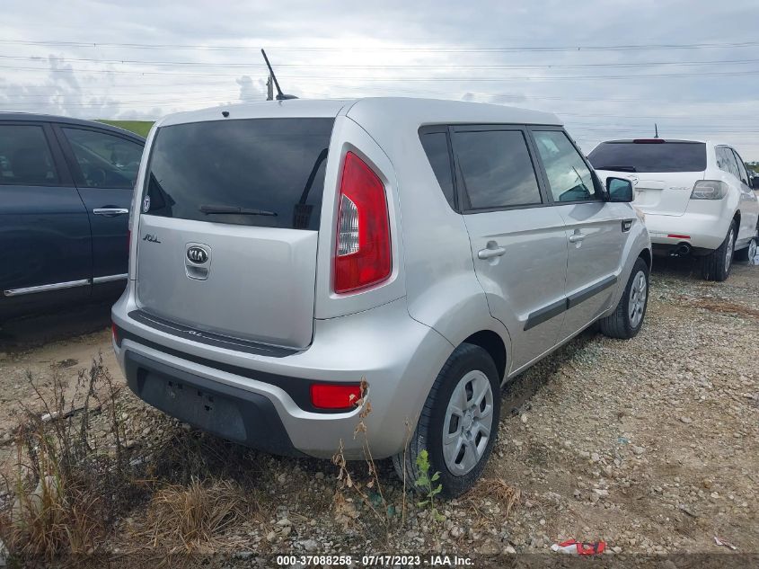 2013 KIA SOUL BASE - KNDJT2A56D7524073