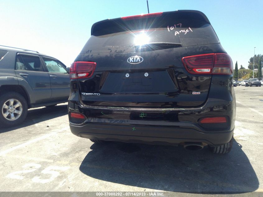 2019 KIA SORENTO L - 5XYPG4A32KG566085