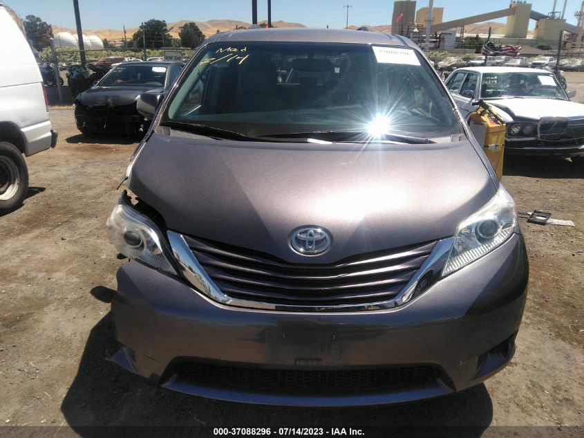 2017 TOYOTA SIENNA LE - 5TDKZ3DC0HS842138