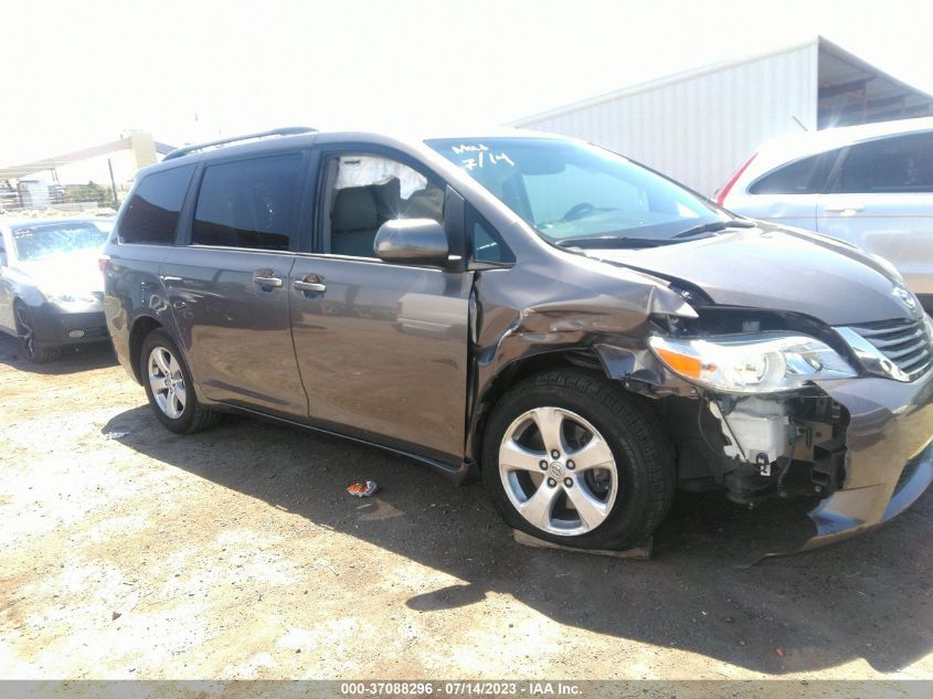 2017 TOYOTA SIENNA LE - 5TDKZ3DC0HS842138