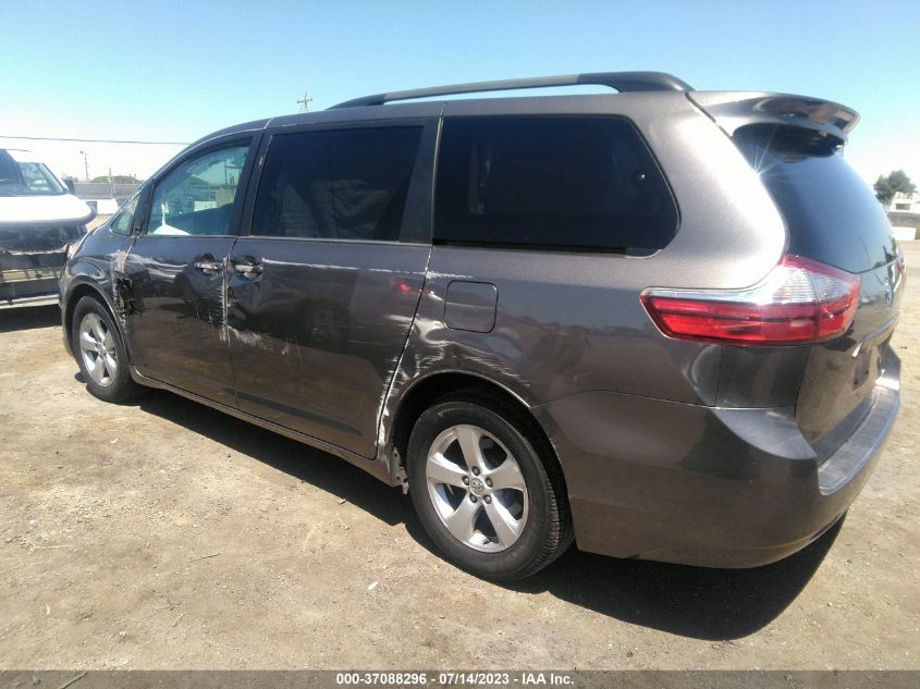 2017 TOYOTA SIENNA LE - 5TDKZ3DC0HS842138