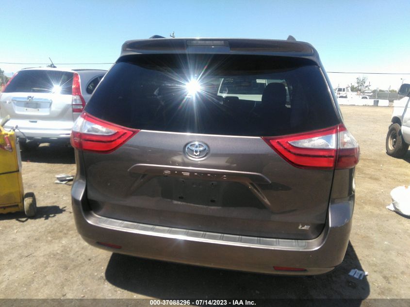 2017 TOYOTA SIENNA LE - 5TDKZ3DC0HS842138