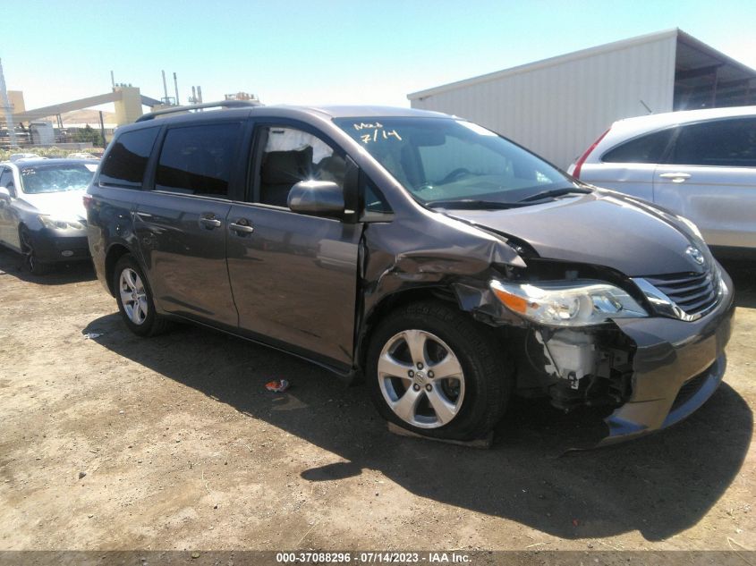 2017 TOYOTA SIENNA LE - 5TDKZ3DC0HS842138