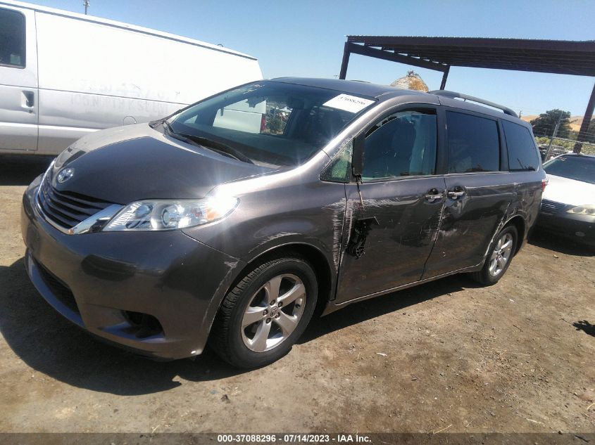 2017 TOYOTA SIENNA LE - 5TDKZ3DC0HS842138