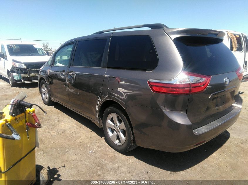 2017 TOYOTA SIENNA LE - 5TDKZ3DC0HS842138