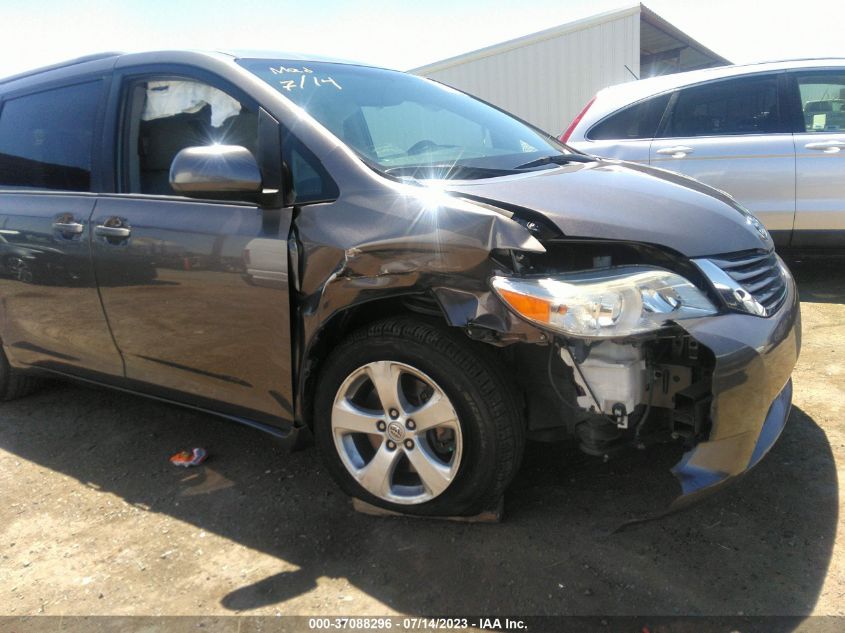 2017 TOYOTA SIENNA LE - 5TDKZ3DC0HS842138