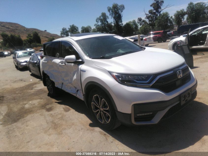 2020 HONDA CR-V HYBRID EX - 7FART6H57LE004106