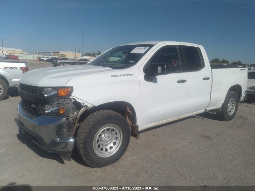 2021 CHEVROLET SILVERADO 1500 WORK TRUCK - 1GCRYAEF0MZ347428