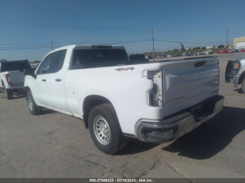 2021 CHEVROLET SILVERADO 1500 WORK TRUCK - 1GCRYAEF0MZ347428