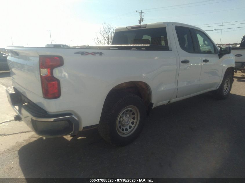 2021 CHEVROLET SILVERADO 1500 WORK TRUCK - 1GCRYAEF0MZ347428