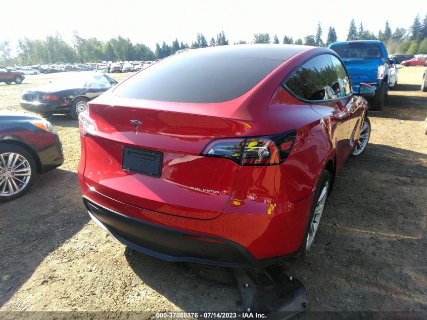 2021 TESLA MODEL Y LONG RANGE - 5YJYGAEEXMF200139