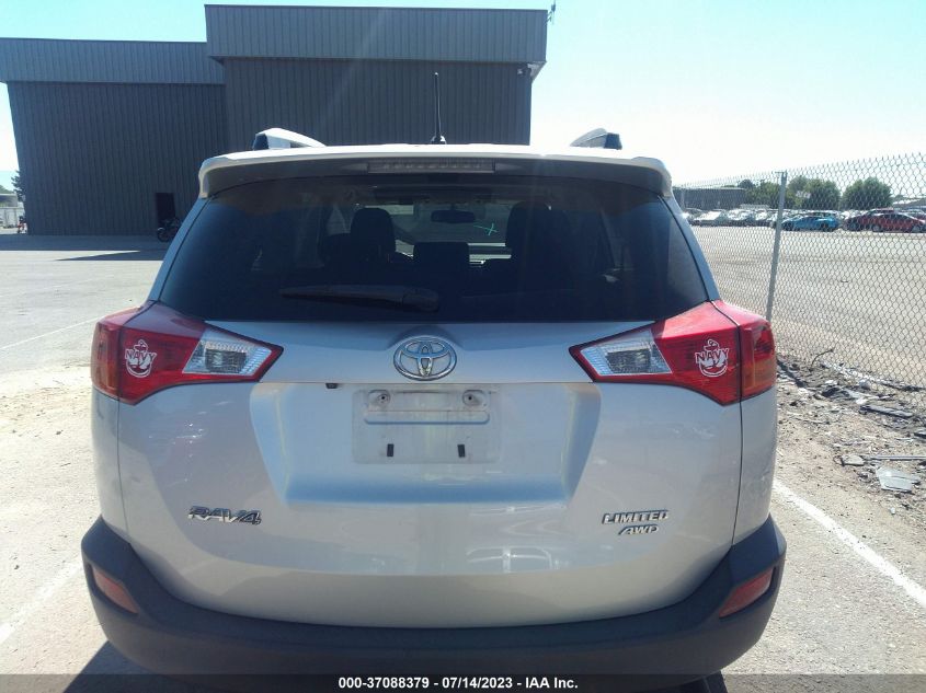 2013 TOYOTA RAV4 LIMITED - JTMDFREV8D5004699