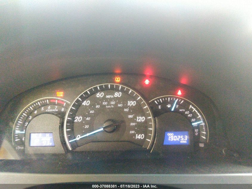 2013 TOYOTA CAMRY L/LE/SE/XLE - 4T1BF1FK1DU206296