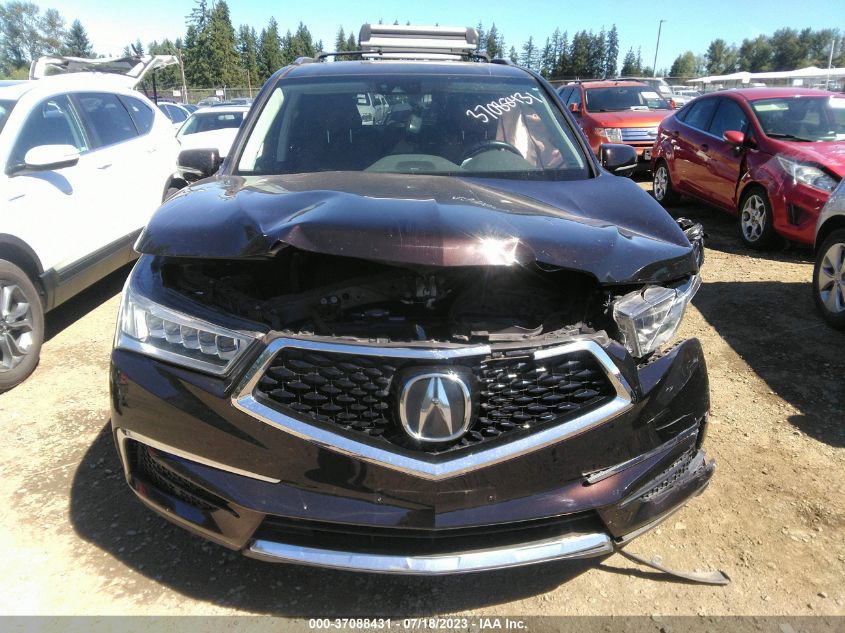 2017 ACURA MDX W/TECHNOLOGY PKG - 5FRYD4H52HB025833