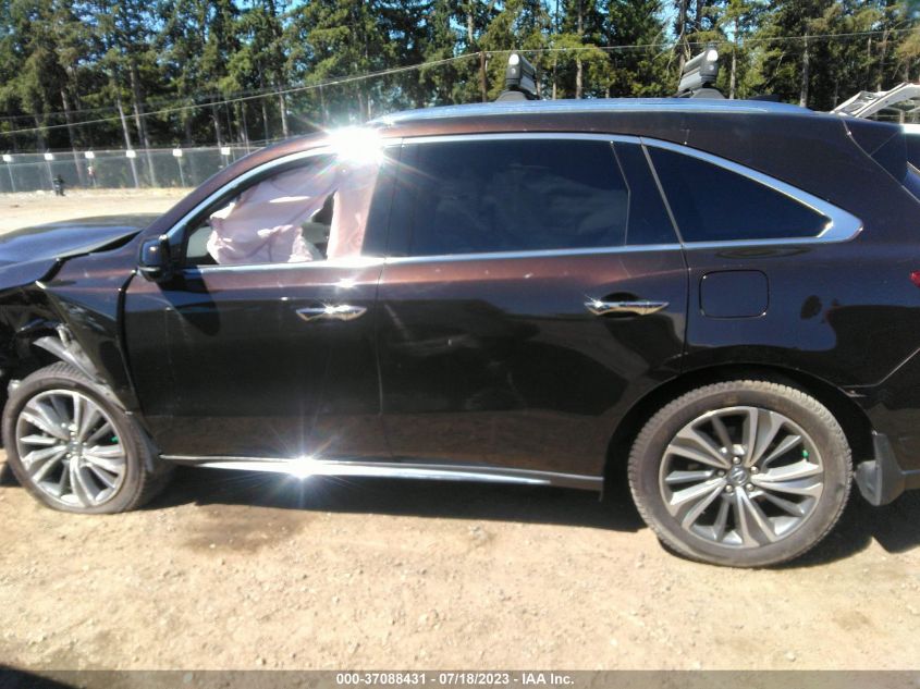 2017 ACURA MDX W/TECHNOLOGY PKG - 5FRYD4H52HB025833