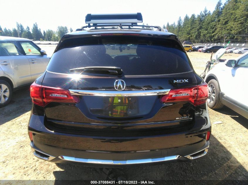 2017 ACURA MDX W/TECHNOLOGY PKG - 5FRYD4H52HB025833