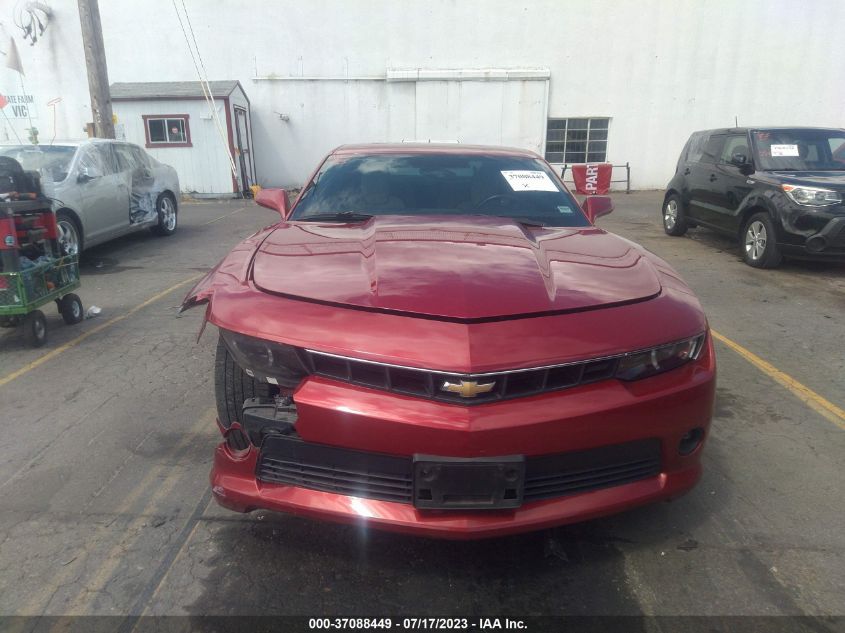 2014 CHEVROLET CAMARO LT - 2G1FC1E34E9139533