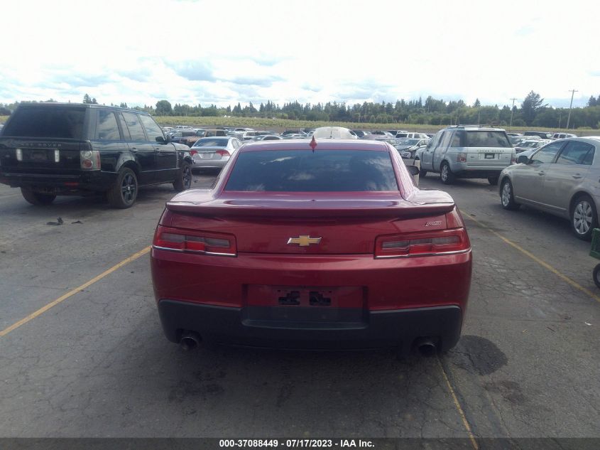 2014 CHEVROLET CAMARO LT - 2G1FC1E34E9139533