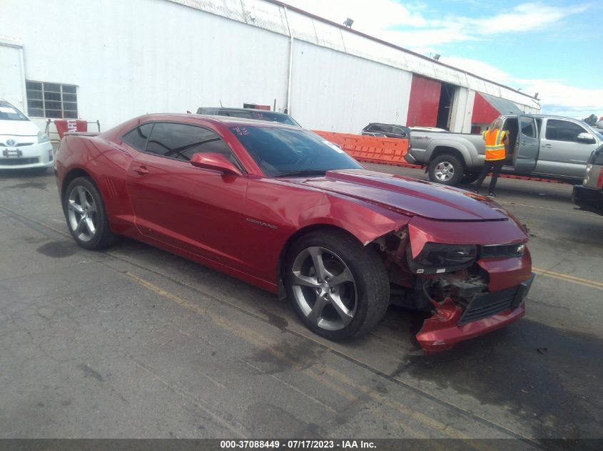 2014 CHEVROLET CAMARO LT - 2G1FC1E34E9139533