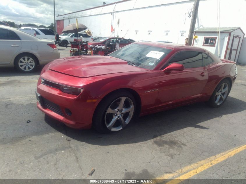 2014 CHEVROLET CAMARO LT - 2G1FC1E34E9139533