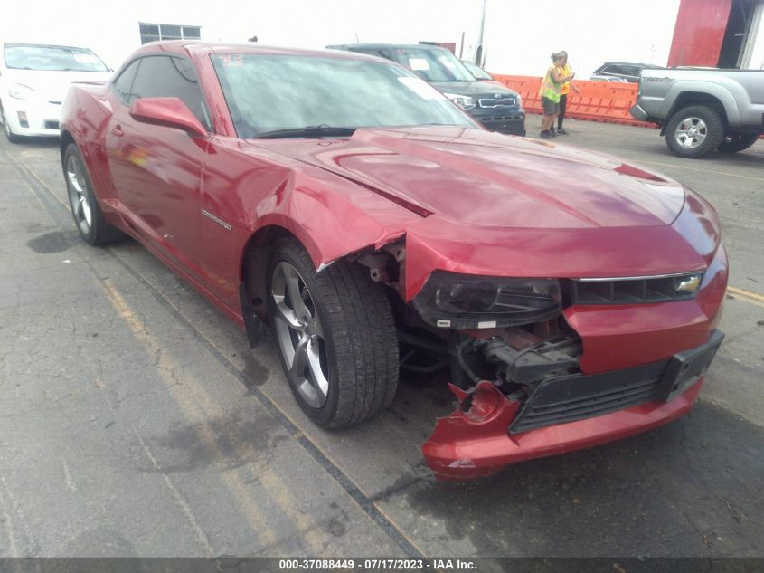 2014 CHEVROLET CAMARO LT - 2G1FC1E34E9139533