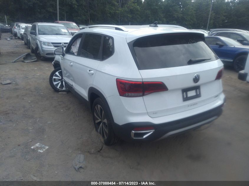 2022 VOLKSWAGEN TAOS SE - 3VVYX7B25NM024435