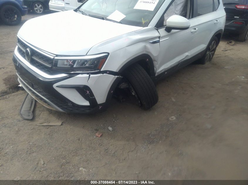 2022 VOLKSWAGEN TAOS SE - 3VVYX7B25NM024435