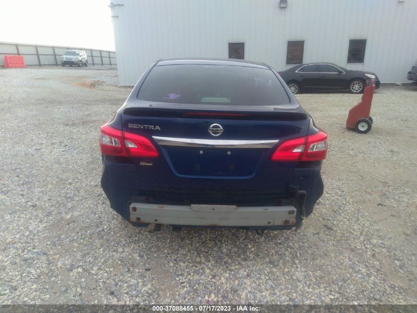 2016 NISSAN SENTRA S - 3N1AB7AP9GY239603