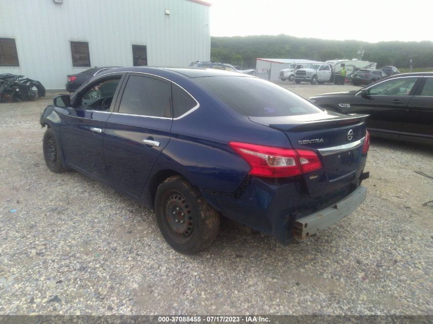 2016 NISSAN SENTRA S - 3N1AB7AP9GY239603