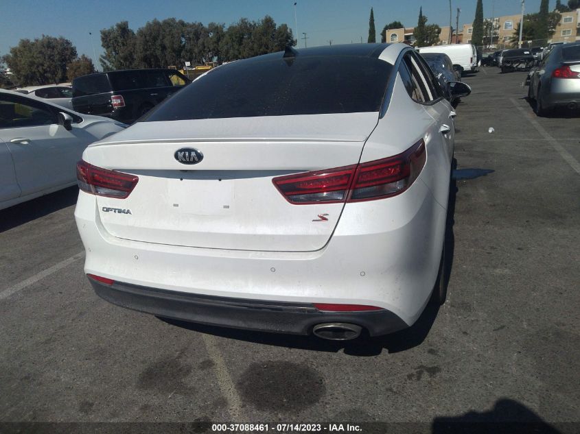 2018 KIA OPTIMA S - 5XXGT4L34JG243314