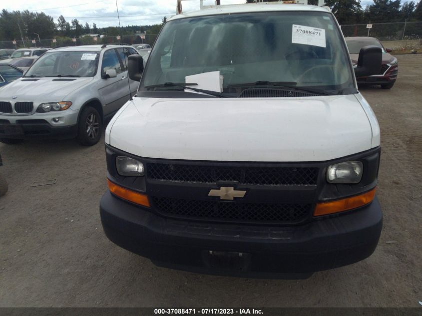 2014 CHEVROLET EXPRESS CARGO VAN - 1GCWGFCA4E1168416