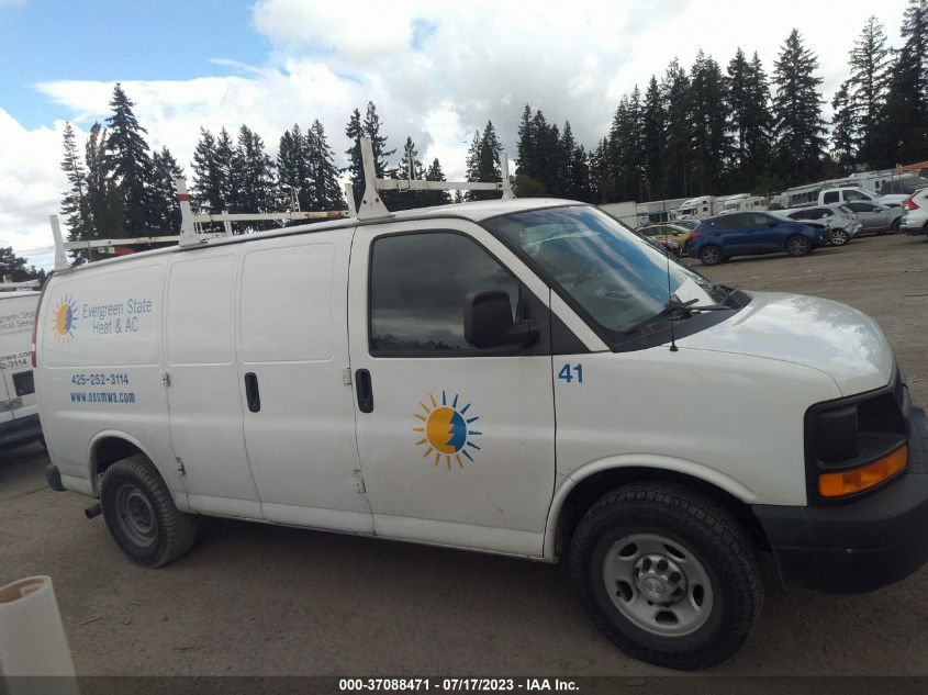 2014 CHEVROLET EXPRESS CARGO VAN - 1GCWGFCA4E1168416