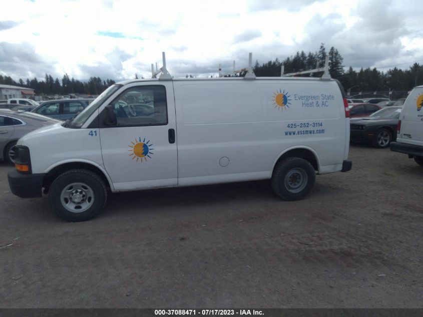 2014 CHEVROLET EXPRESS CARGO VAN - 1GCWGFCA4E1168416