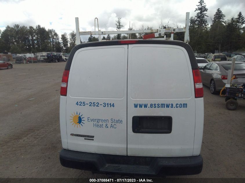 2014 CHEVROLET EXPRESS CARGO VAN - 1GCWGFCA4E1168416