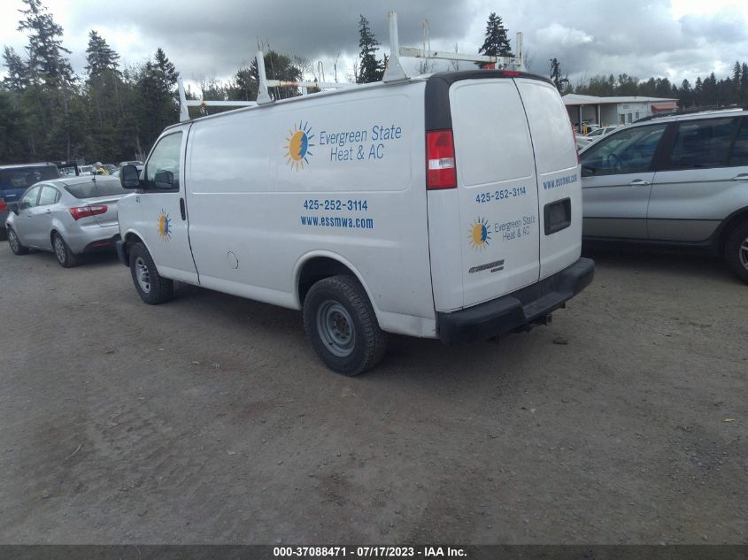 2014 CHEVROLET EXPRESS CARGO VAN - 1GCWGFCA4E1168416