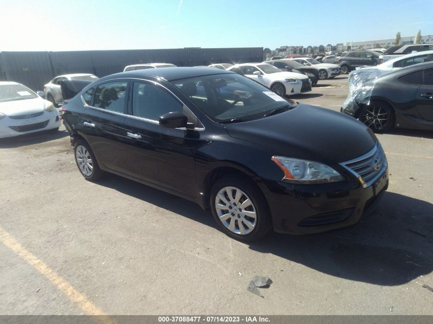 2015 NISSAN SENTRA S/SV/SR/SL - 3N1AB7AP6FL685607