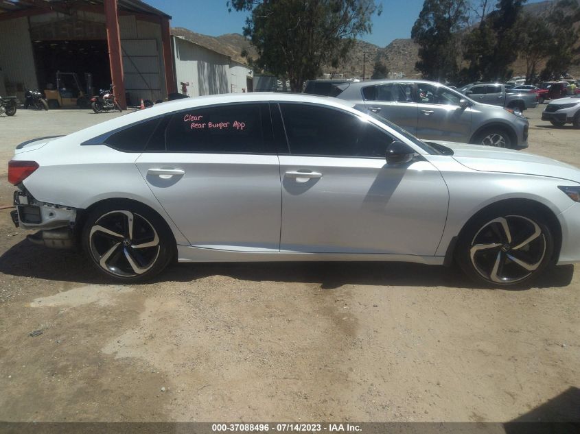 2021 HONDA ACCORD SEDAN SPORT - 1HGCV2F30MA010010